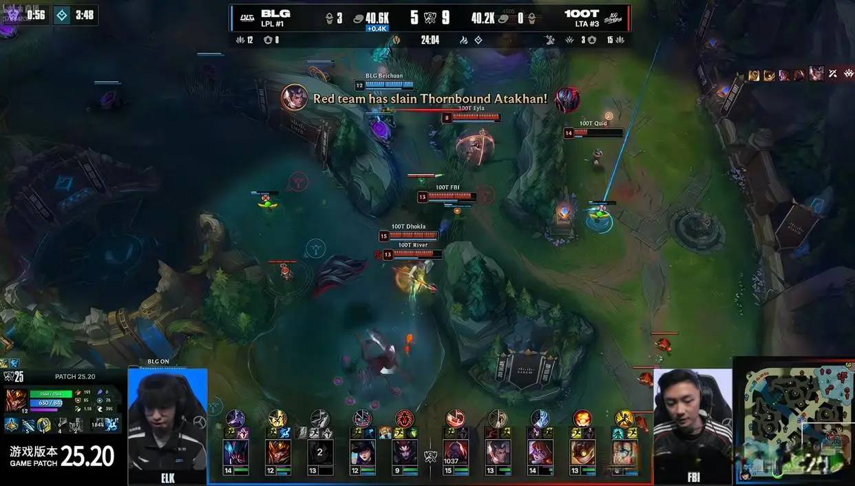 BLG爆冷, img, Quid阿